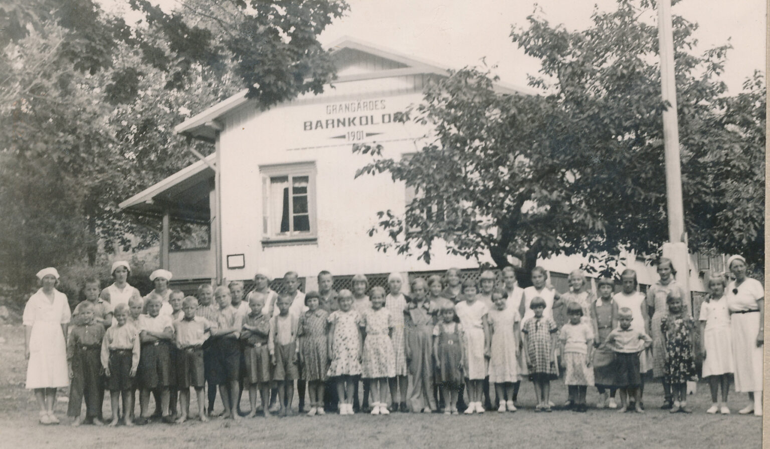 Grangärdes Children's Colony built in 1901