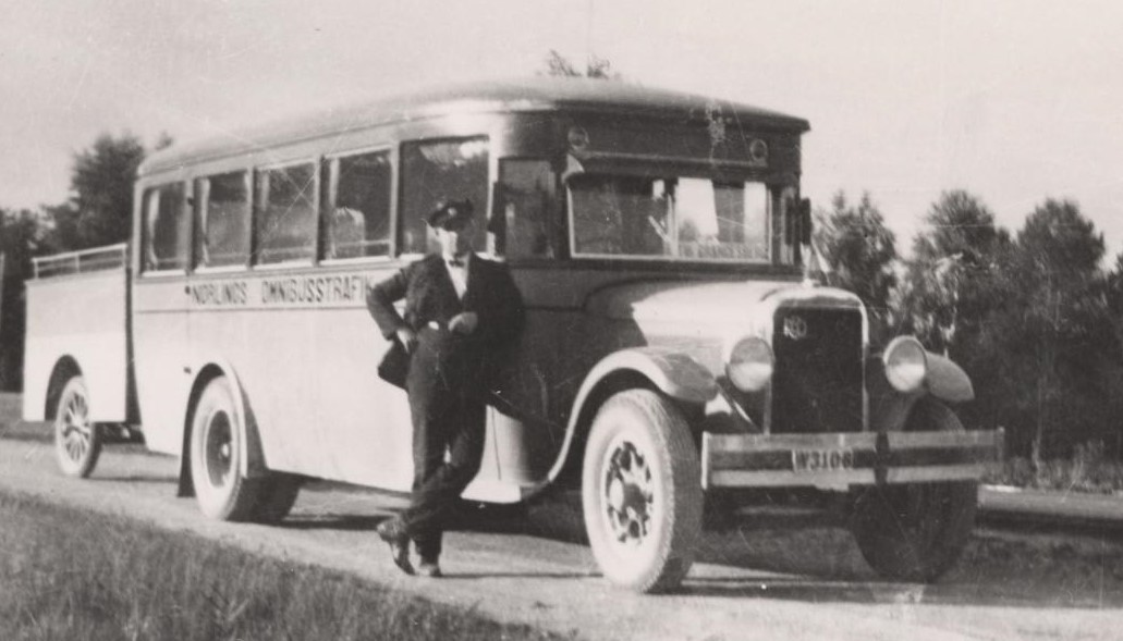 Sven Byström, bus driver